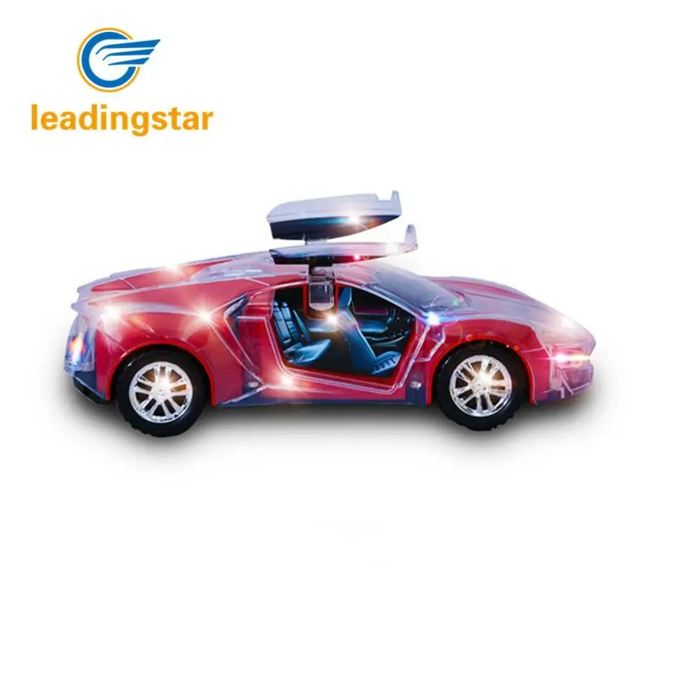 Leadingstar мультфильм электрический моделирования автомобиля с 3D Flash/Музыка Дети