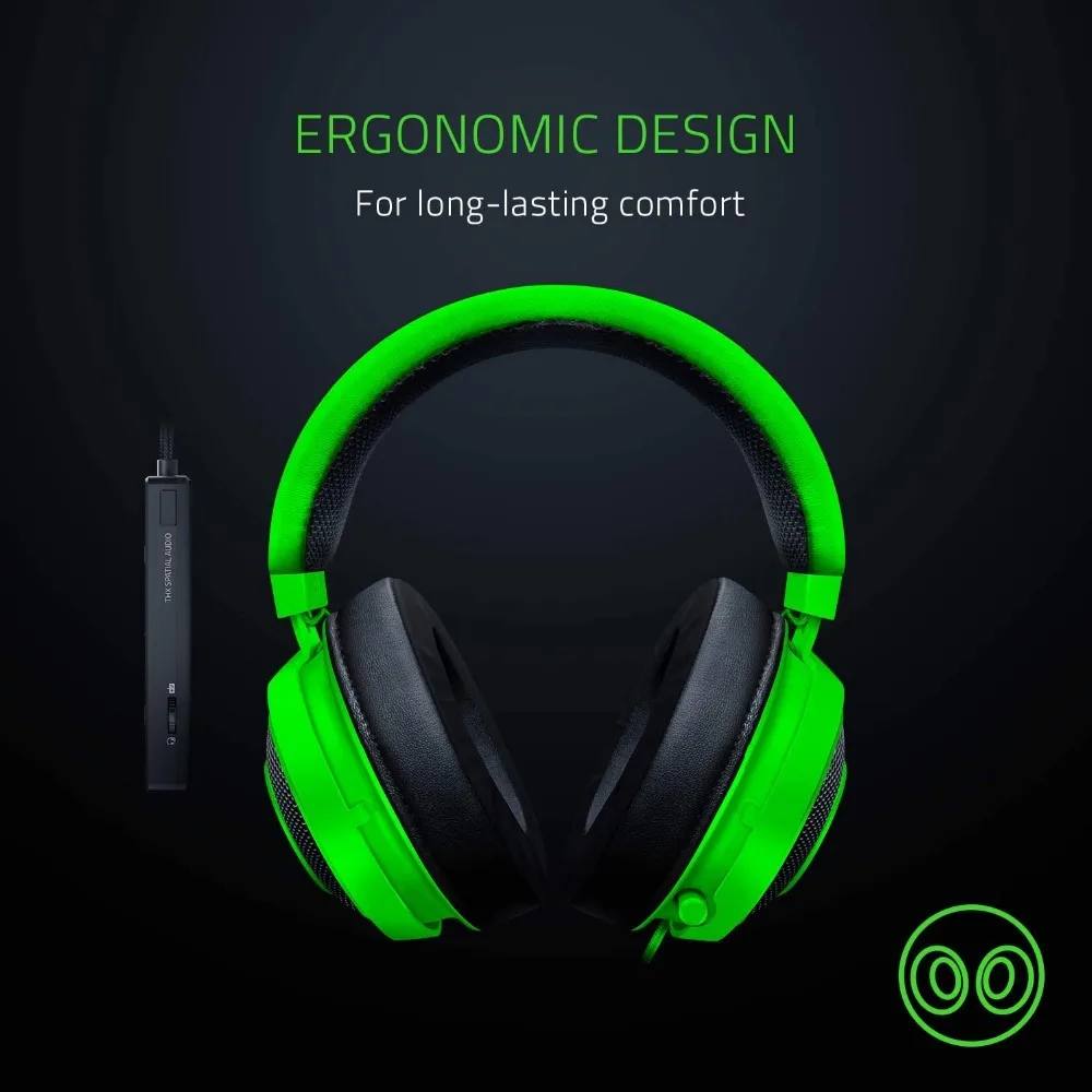 Игровые наушники Razer Kraken Tournament Edition с разъемом 3 5 мм работает ПК PS4 Xbox One