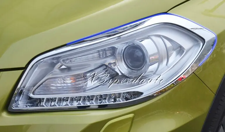 Для Suzuki S Cross 2014 16 светильник с передней головкой накладка 2 шт хромированный