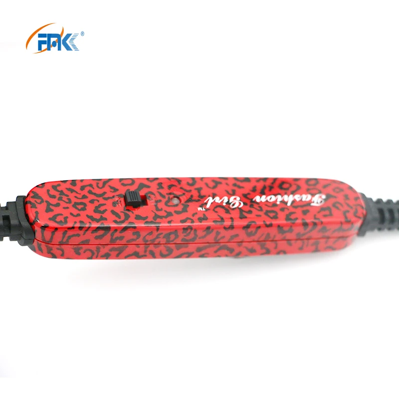 FMK выпрямитель для волос Профессиональный утюжок плоский нано титановый быстрый