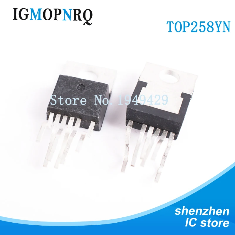 

2PCS/lot TOP258YN TOP258 TO220-6 AC / DC converter Off-Line Switcher IC 148W New