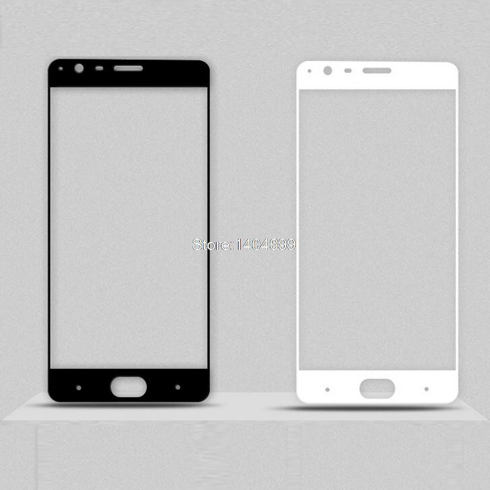 Защитная пленка для экрана OnePlus 3 закаленное стекло ультратонкое 2.5D с полным