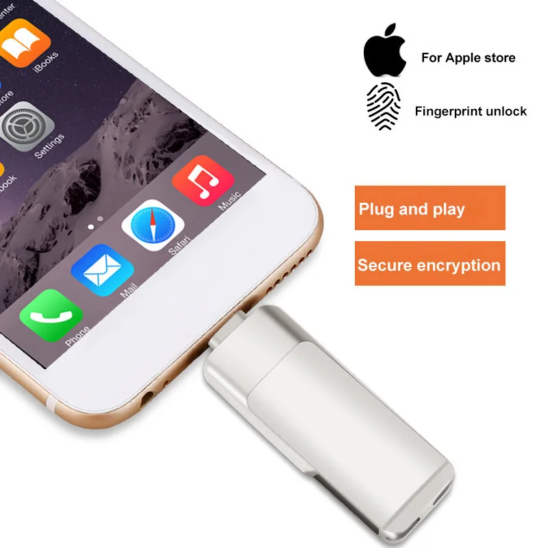 USB-флеш-накопитель 3 в 1 OTG Lightning 64 ГБ 32 16 | Компьютеры и офис