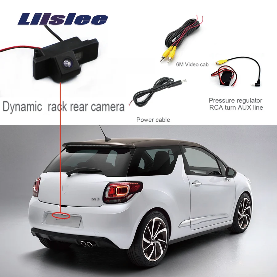Liislee камера заднего вида для Citroen DS3 DS 3 2009 ~ 2014 HD CCD ночного видения парковочная +