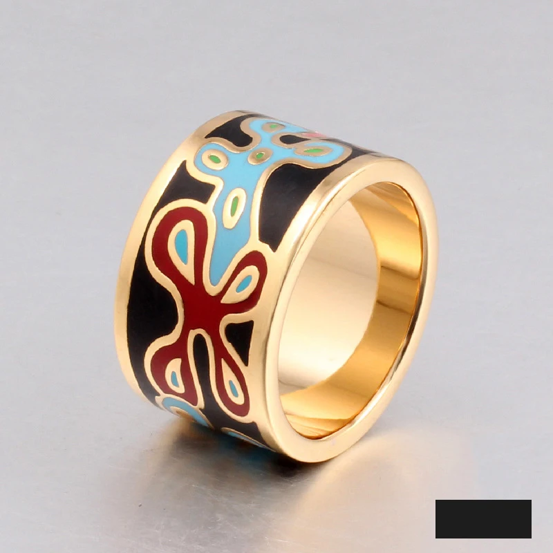 Модные ювелирные изделия Дубай винтажные кольца для женщин заполненный