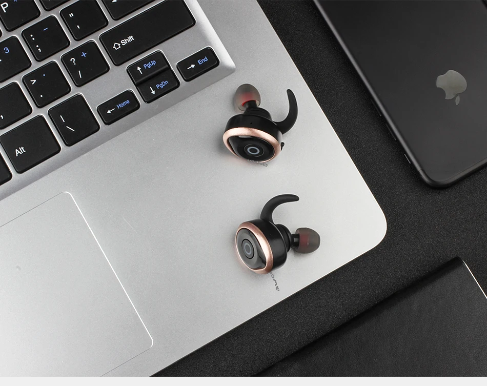 AWEI T1 TWS Bluetooth наушники настоящие Беспроводные наушники с микрофоном стерео мини гарнитура для телефона с микрофоном