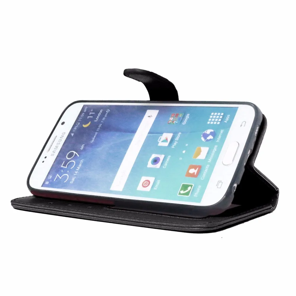 Чехол с откидной крышкой для Samsung Galaxy S6 S 6 G920F G920FD G920I G920s чехол телефона кожаным
