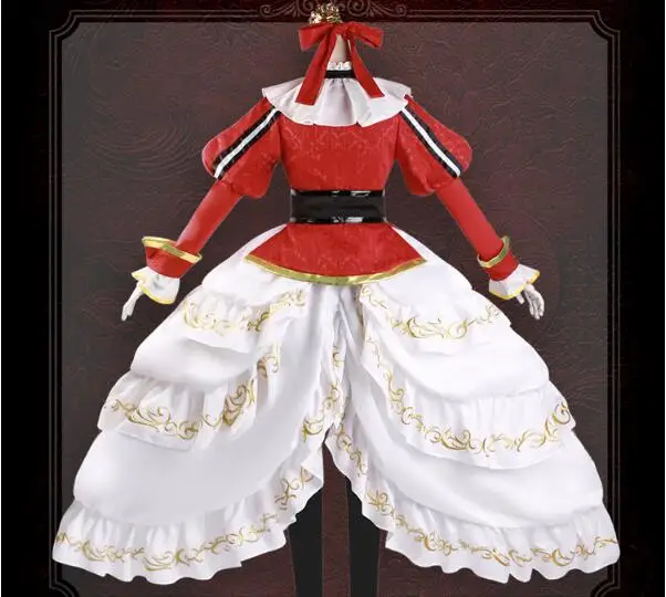 Аниме! Fate/EXTELLA LINK Nero Princes император великолепный дворец Готическая униформа