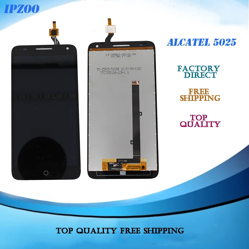 Для Alcatel 5025d ЖК дисплей One Touch Pop 3 5 OT5025 5025D 5025 экран дисплея с сенсорный планшета