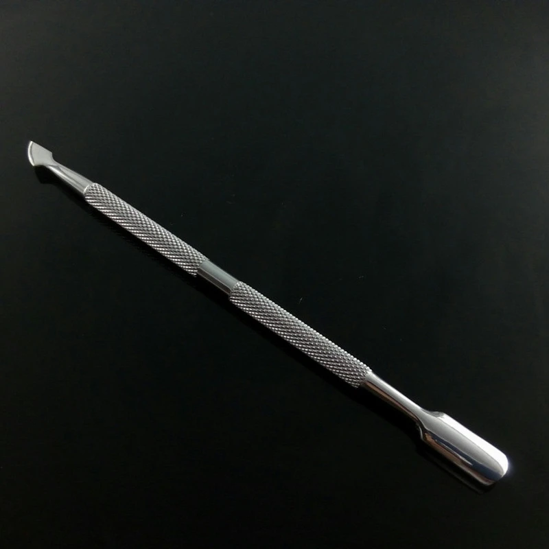 1 шт. инструменты для ногтей из нержавеющей стали кутикулы толкатель Очиститель