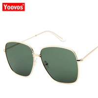 yoovos 2021 fashion square sunglasses women brand large frame luxury gradient sun glasses men gafas de sol de los hombres uv400