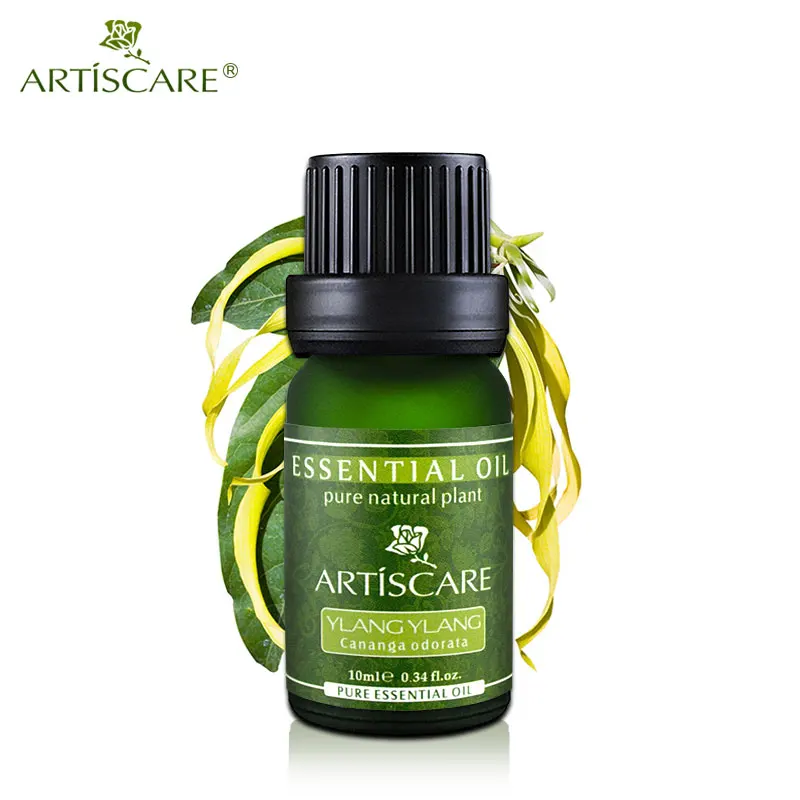 ARTISCARE натуральное эфирное масло из Янг-йланга, 10 мл, увлажняющее, омолаживающее, парфюм для груди, сделай сам, Нестареющая красота