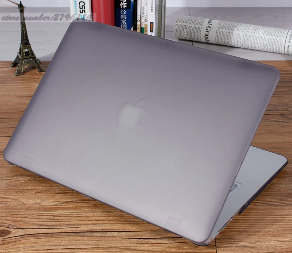 Новый матовый чехол для ноутбука + защита экрана (подарок) клавиатуры Macbook Pro Retina Air