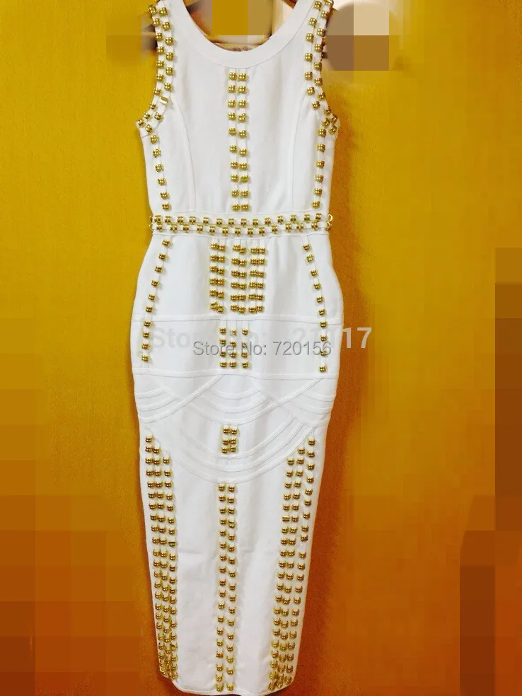 Дамы Одежда высшего качества HL знаменитости Белый рукавов Круглая горловина