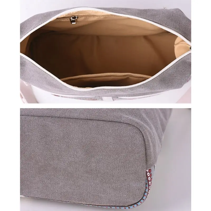 

Floral Crossbody Bag Canvas Travel Purse Messenger Bag for Women