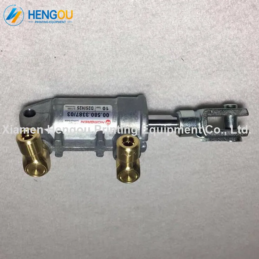 1 шт. SM102 SM52 SM74 пневматический цилиндр D25 H25 для Hengoucn офсетная печатная машина Hengoucn клапан 00.580.3387
