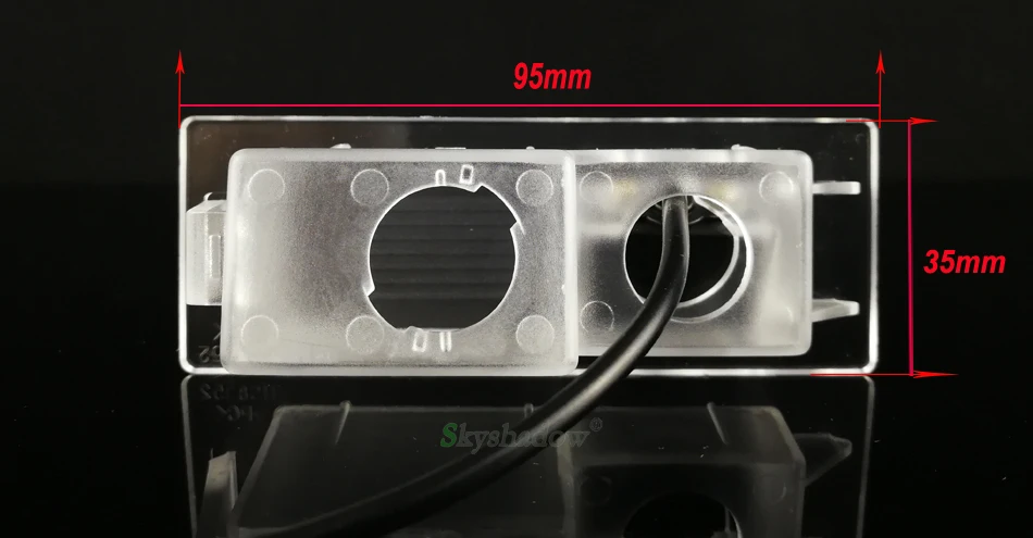 Автомобильная CCD 4 светодиодный камера заднего вида ночного видения