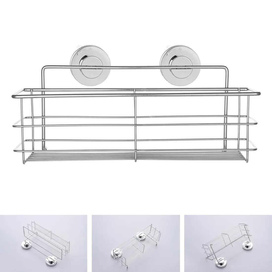 1 шт. Настенные Крючки Присоски из нержавеющей стали для ванной комнаты без