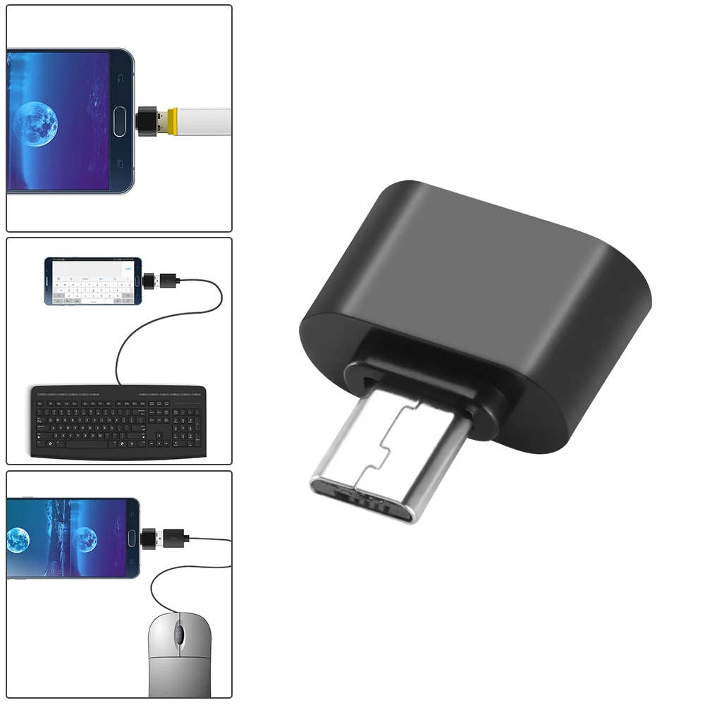 FORNORM OTG кабель Micro USB адаптера Гнездовой разъем карточная игра для планшетный ПК с