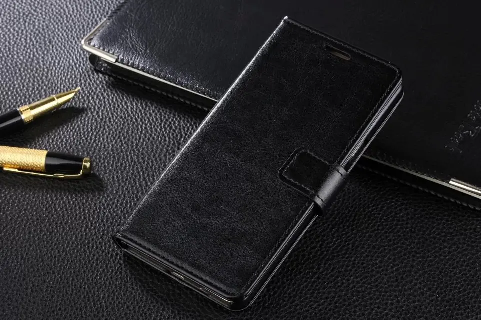 Чехол бумажник из натуральной кожи для Meizu MX5 Магнитный чехол MX с 5 картами 2017|cover