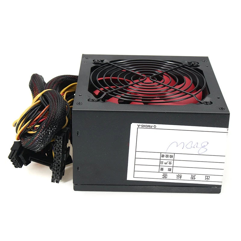 Тихий 800 Вт 800 Вт для Intel AMD PC 12 В ATX PC блок питания SLI PCI-E 12 см вентилятор Высококачественный Компьютерный блок питания для BTC