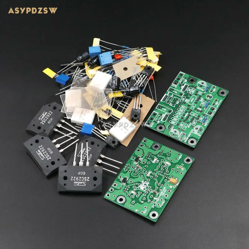 2 шт NAIM NAP250 MOD 2SCS2922 мини стерео 2-канальный усилитель мощности DIY Kit