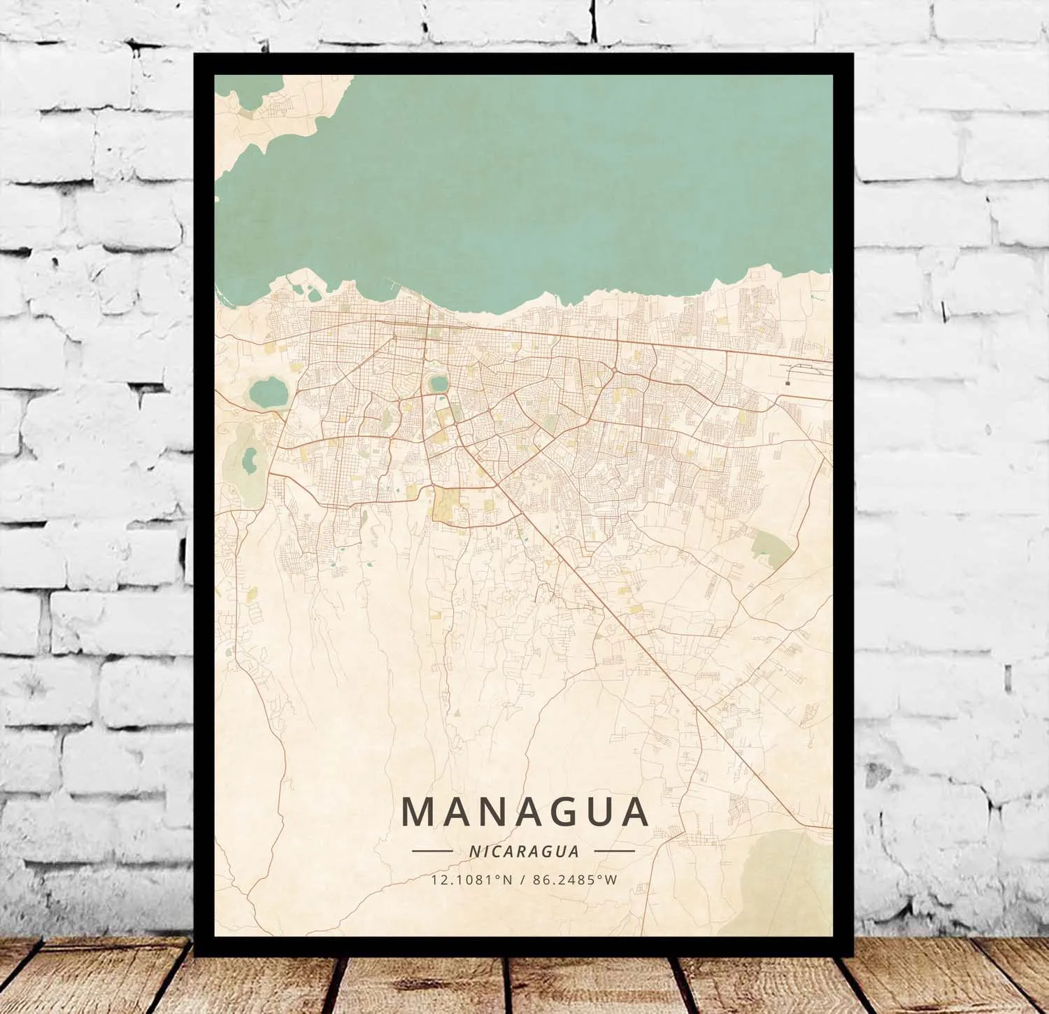 Managua Nicaragua Poster
