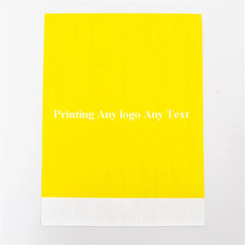 multi color printing 500c более 21 проверенные идентификационные Тайвек браслеты бумажные дешевые события браслеты Премиум питьевой возраст браслеты для вечерние мероприятия - Цвет: multi color printing
