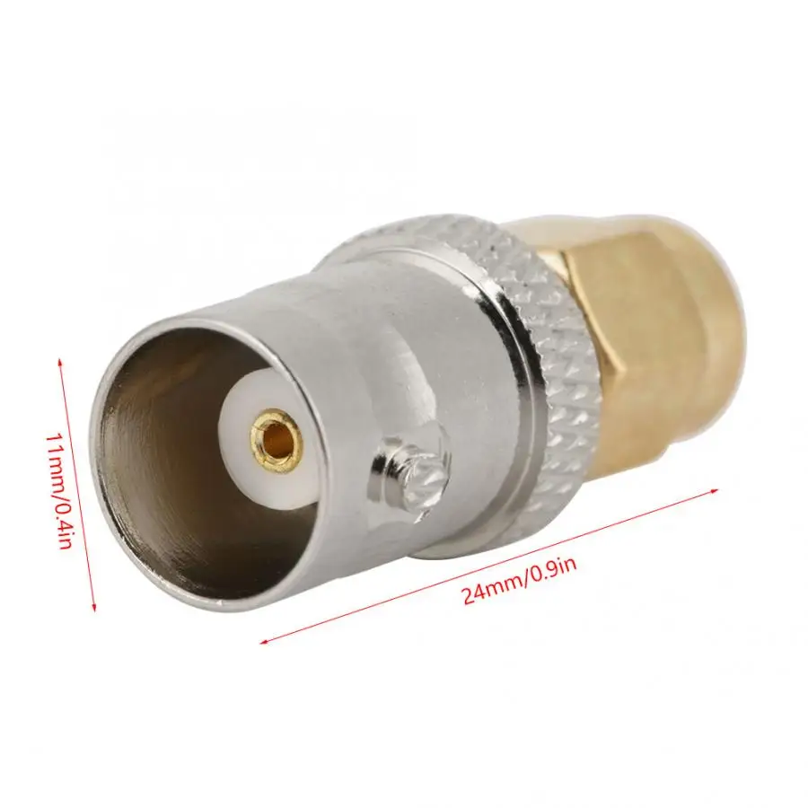 2 шт./лот BNC Female to SMA Male Type RF коннектор коаксиальный адаптер тестовый