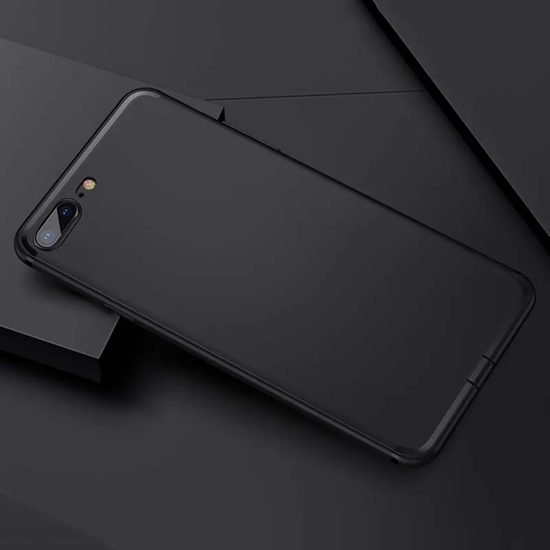 Чехол MAKAVO для iPhone 7 8 защита на 360 градусов мягкий силиконовый корпус Тонкие