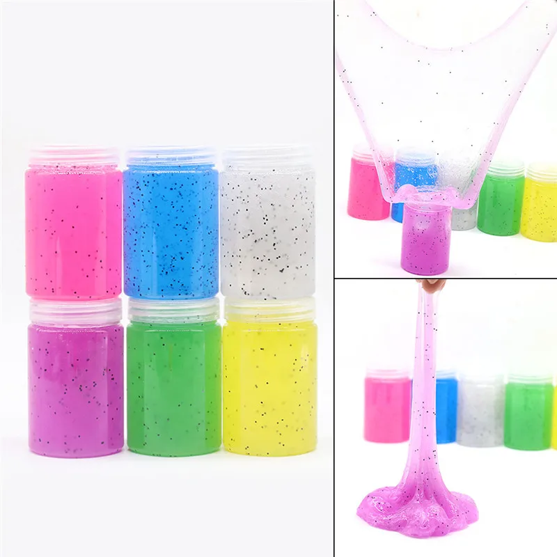 Сжимаемая слизь пушистая пена Ароматизированная без Буры пластилин слипы