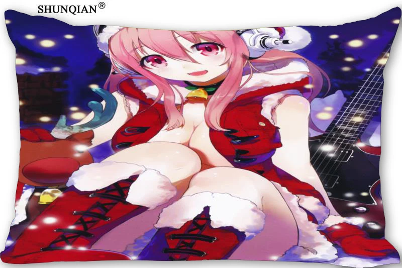 Новое поступление на заказ Аниме веселый рождественский наволочка более Размеры