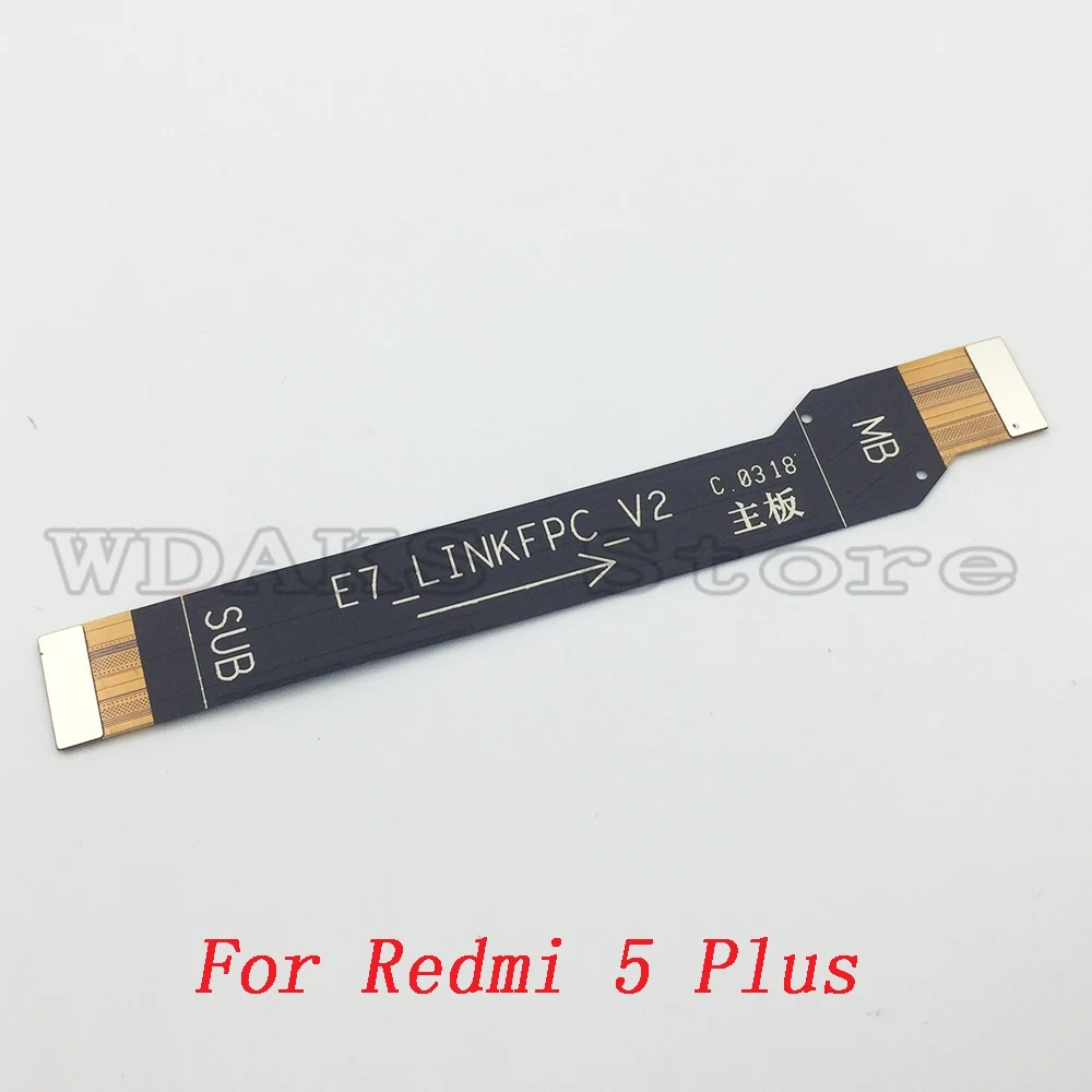 Оригинальная основная разъём материнской платы flex кабель для Xiaomi Redmi 5 Plus