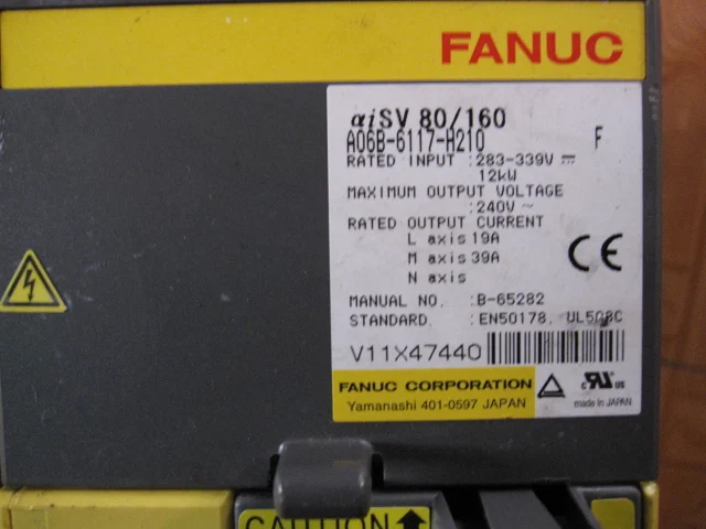 Б/у 100% протестированный оригинальный Сервоусилитель FANUC|amplifiers|amplifier aamplifier 100 |