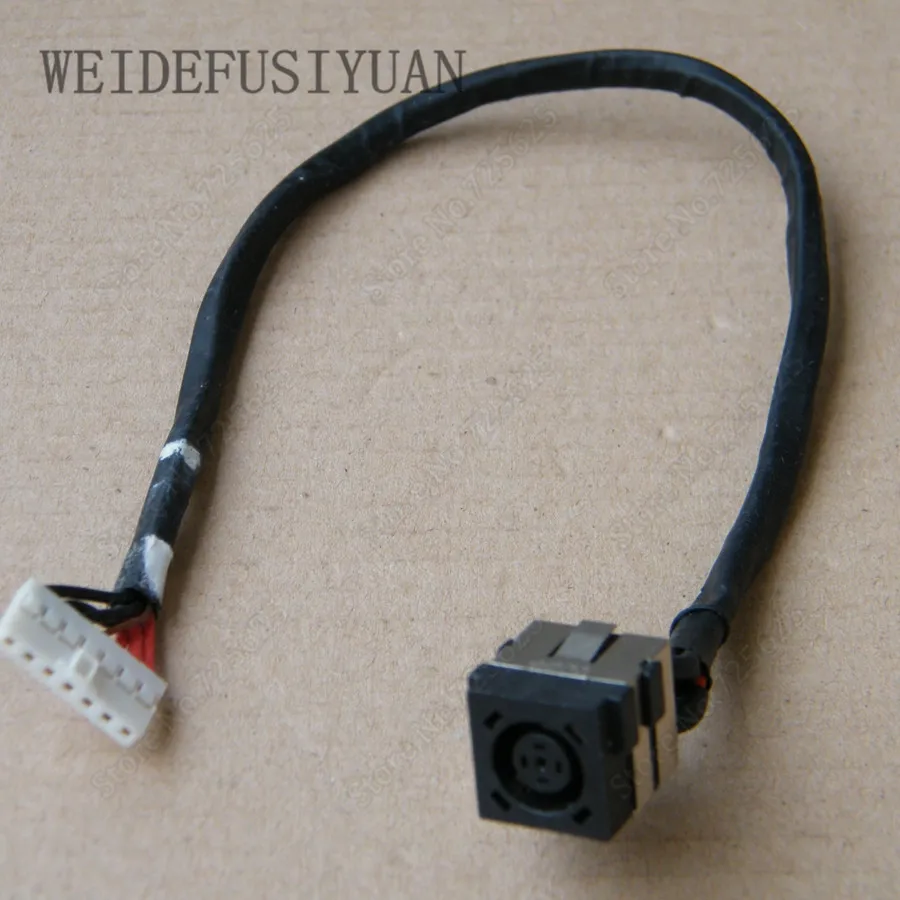 

New AC DC Power Jack w/Cable Harness Connector Socket for DELL Vostro 3400 3500 V3400 V3500 50.4ES08.001