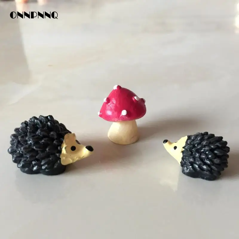 3 шт./компл. кавайные Мультяшные животные мини-свиньи полимерные куклы