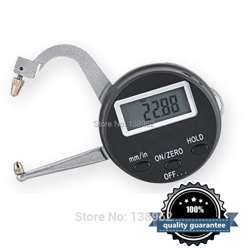 Высокое качество 0 25 мм Цифровой Толщиномер цифровой ювелирный Калибр