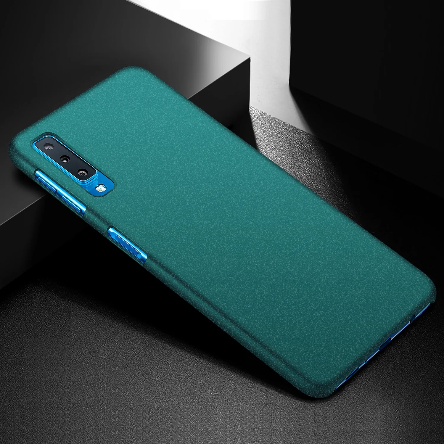 Для samsung Galaxy A7 чехол роскошный высококачественный Жесткий ПК Тонкий чехол матовый защитный чехол на заднюю панель чехол s для samsung a7 A750
