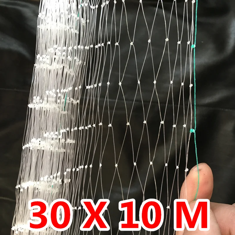 Anti Bird Net nylon 30X10M Orchard Garden Anti Bird Netting For Fruit Trees Pond Balcony Bird Netting Orchard Mesh Protect 5year