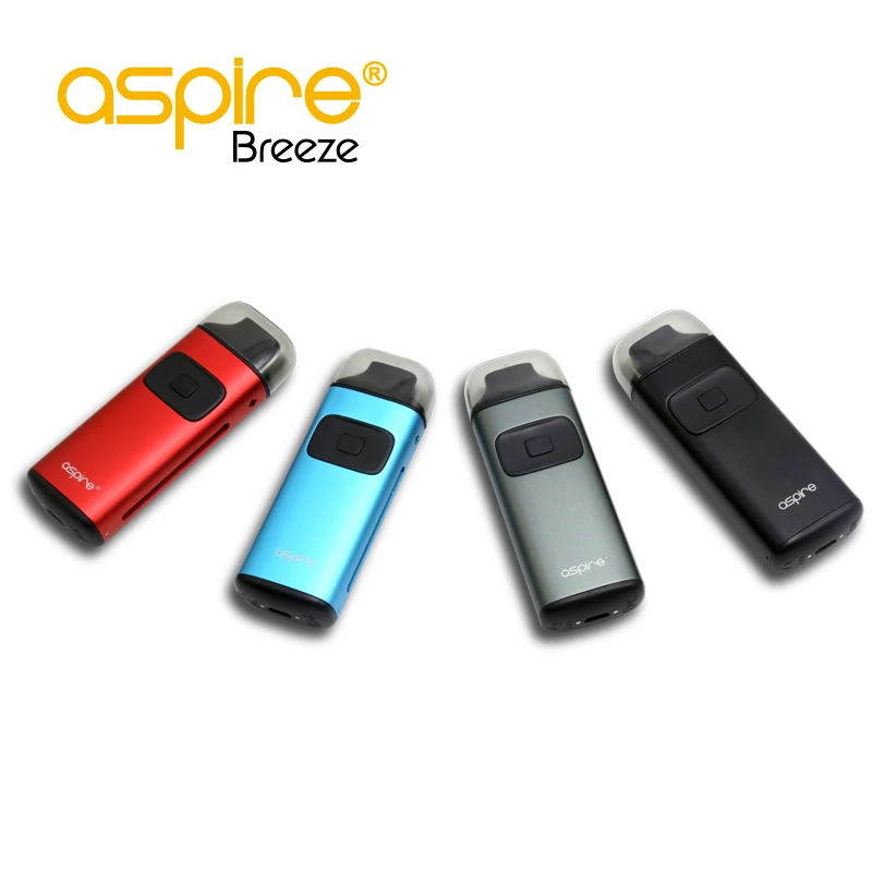 Оригинальная электронная сигарета Aspire Breeze все-в-одном AIO стартовый комплект 2 мл