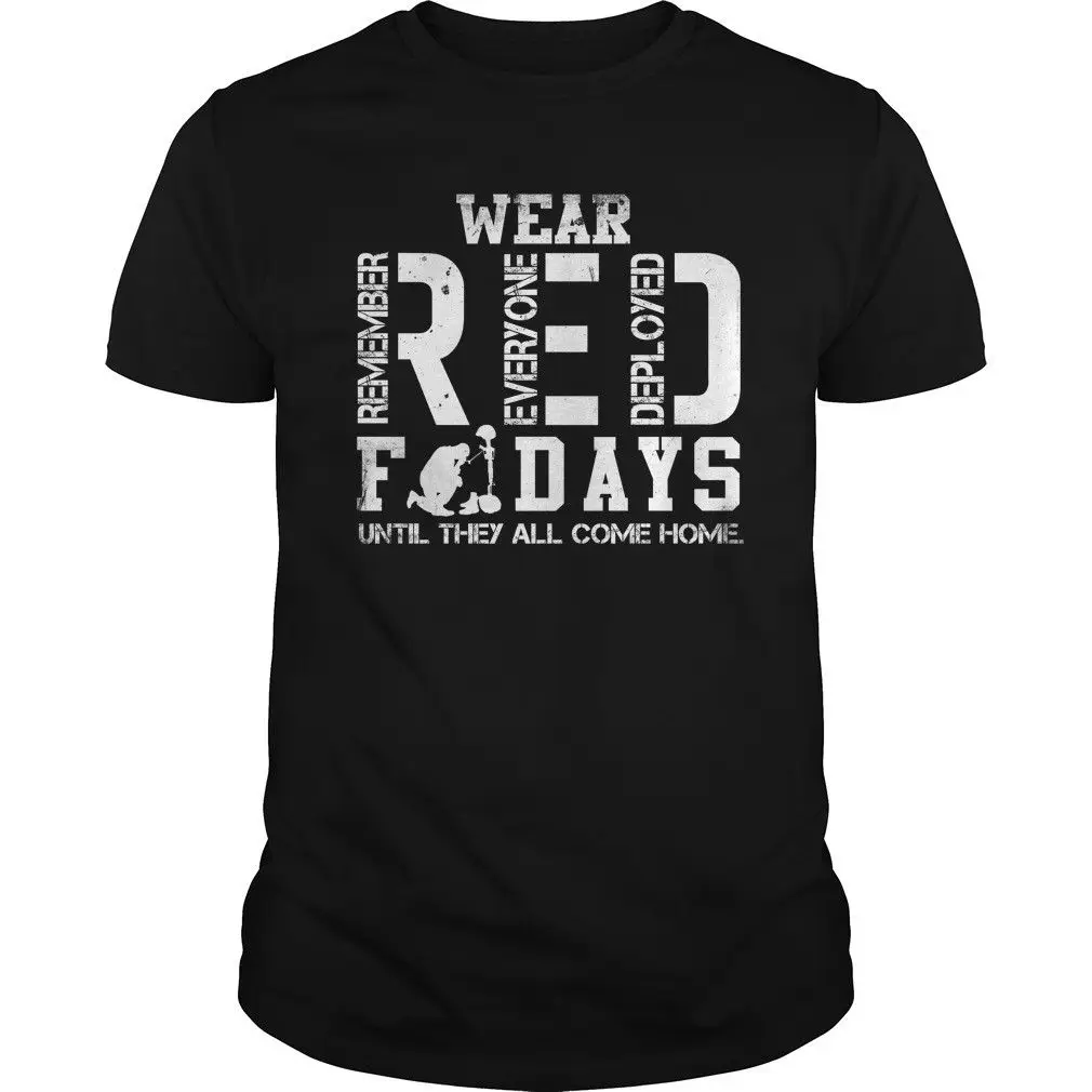 Одежда красная футболка с надписью Remember Everyone Developed Fridays черная Хлопковая мужская