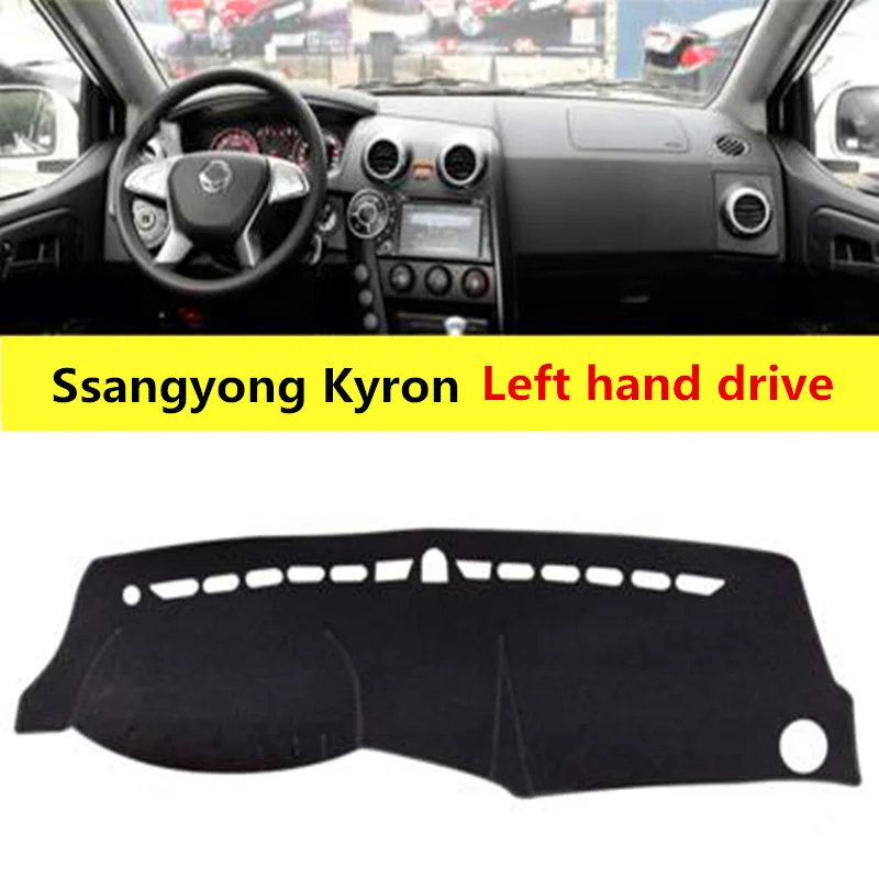 Taijs защитная накладка на приборную панель автомобиля для Ssangyong Kyron полиэстер
