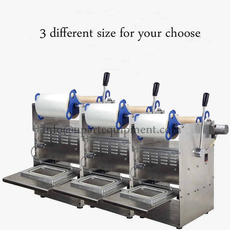 Упаковочная пленочная машина для ланч бокса фаст фуда пластиковый