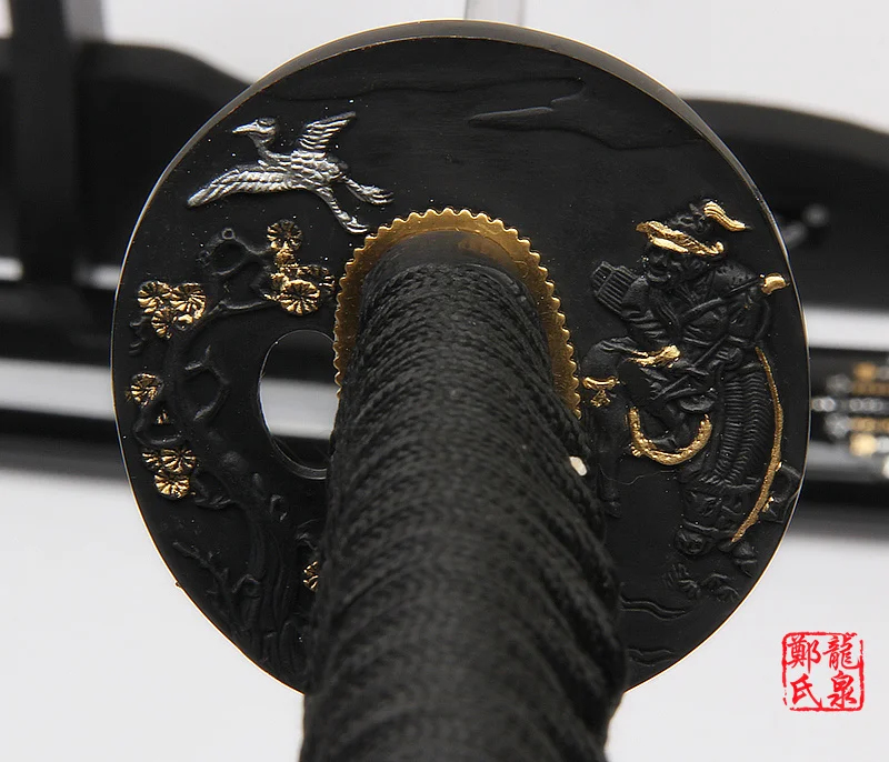 Hand Forged Sword 41 Дюймов 1045 Углеродистая Сталь Японский Самурай Катана Деревянный