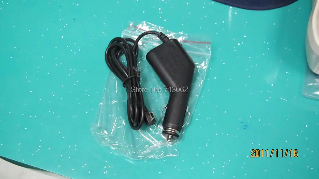 Высокое качество 5V 2A DC Power 5 Pin Mini usb Gps автомобильное зарядное устройство Garmin 100 шт.