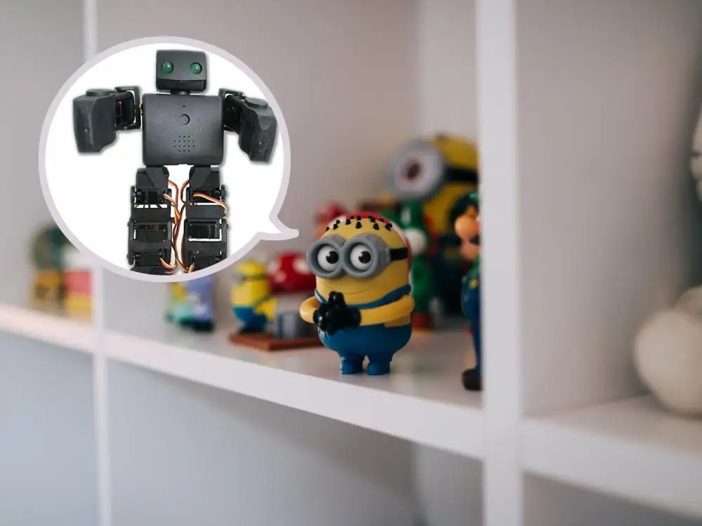 Wi Fi управление VIVI Humanoid Robot 18DOF комплект роботизированной рамы с 18 сервоприводами