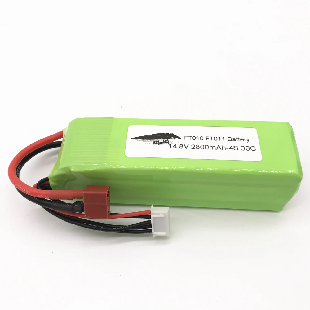 2 шт. 2800 мАч 14 8 V Батарея RC 4s Lipo 30C 803496 для FT010 FT011 лодка вертолет самолетов