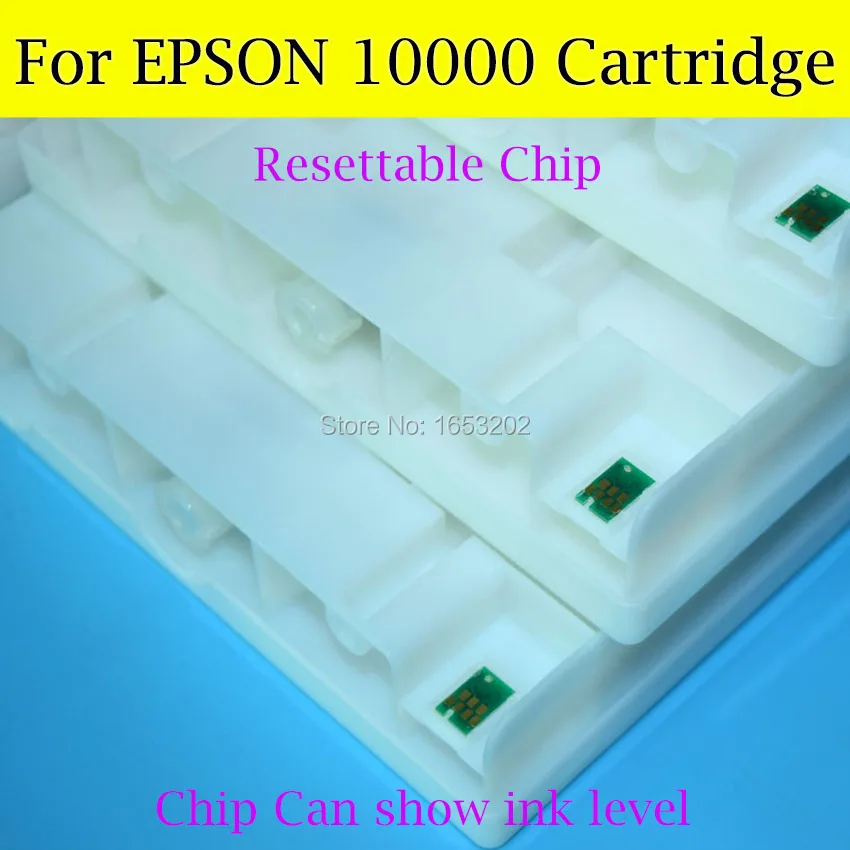 500 мл 6 Цвет/lot Широкий Формат Картридж t511-t516 для Epson 10000cf 10000 принтер с сбрасываемый