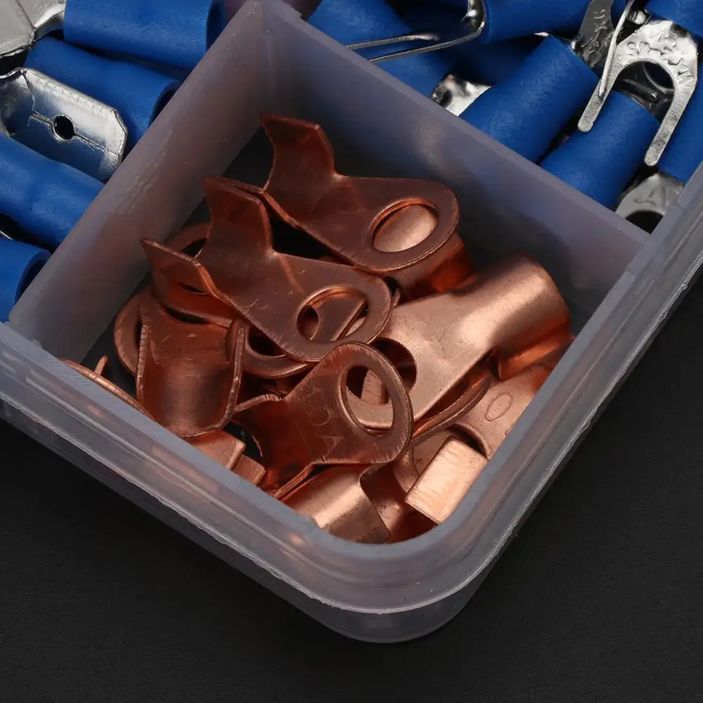 

300Pcs/Set Assorted Electrical Wire Terminals Insulated Crimp Connector G6KC