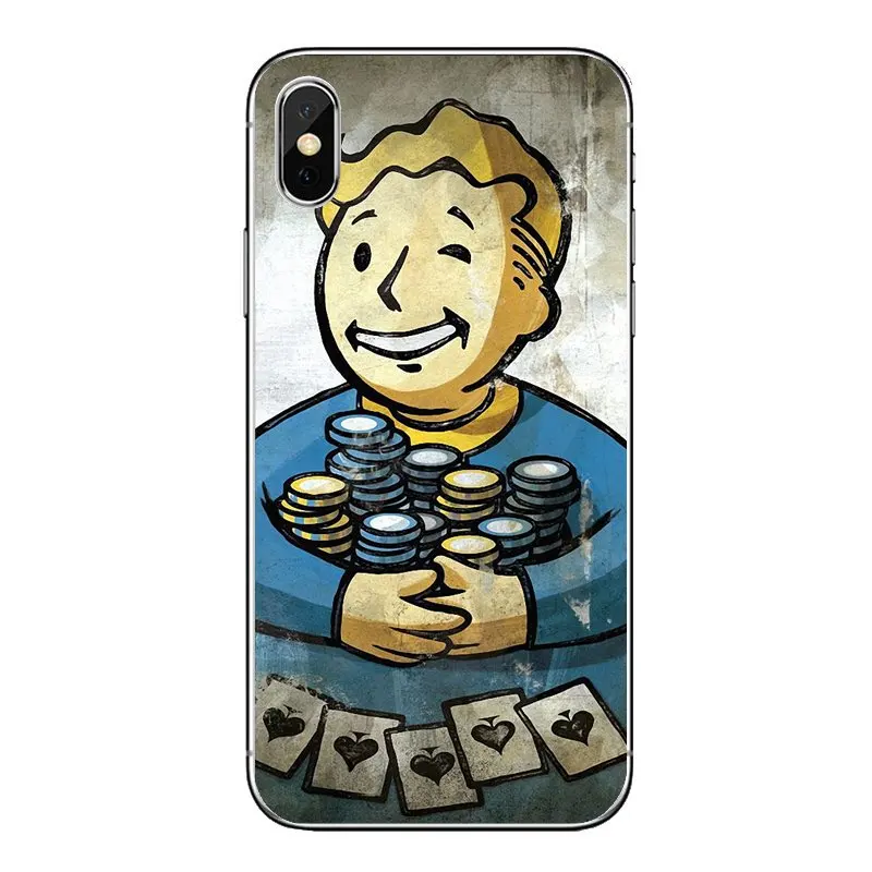 Прозрачные мягкие чехлы для Xiaomi Redmi 4X S2 3S Note 3 4 5 6 6A Por Pocophone F1 Mi Black Isle Studio game Fallout |